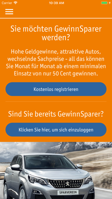 Sparverein Saarland app screenshot