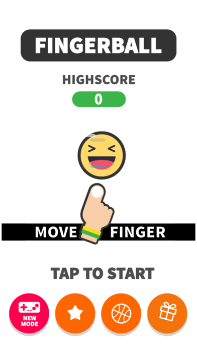 Finger Ball Balance screenshot 1