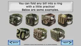 dollar ring origami iphone resimleri 2