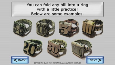 Dollar Ring Origamiのおすすめ画像2