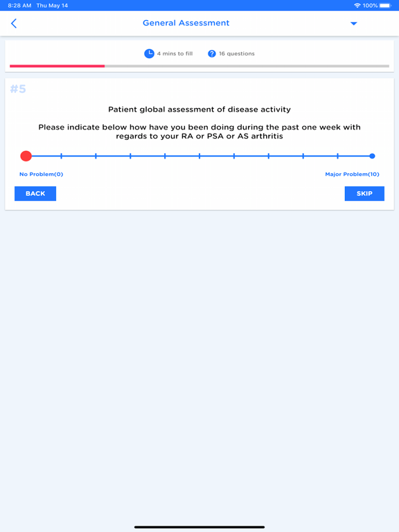 Arthritis+ Patient iPad screenshot 8 - Medical app