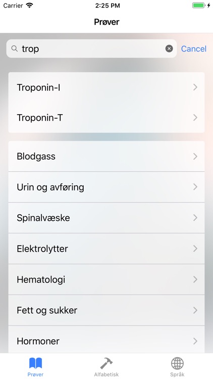 Blodprøver screenshot-4