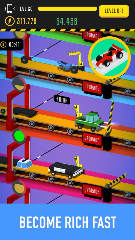 #2. Car Factory! (iOS) Podle: Vadim Fonderkin