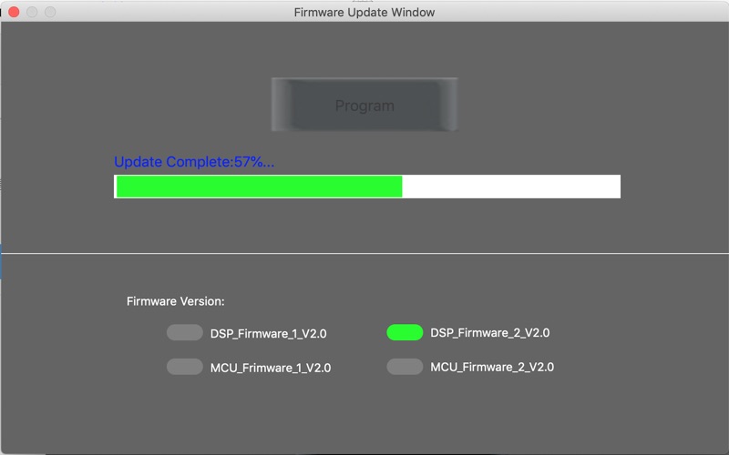 Screenshot #1 pour T2208 Firmware Utility