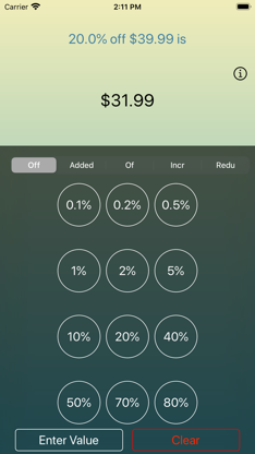 Fast Percent - Calculator Tool screenshot 1