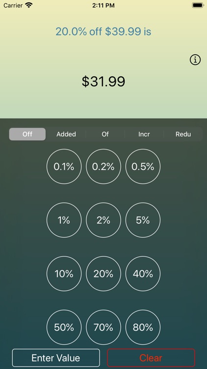 Fast Percent - Calculator Tool