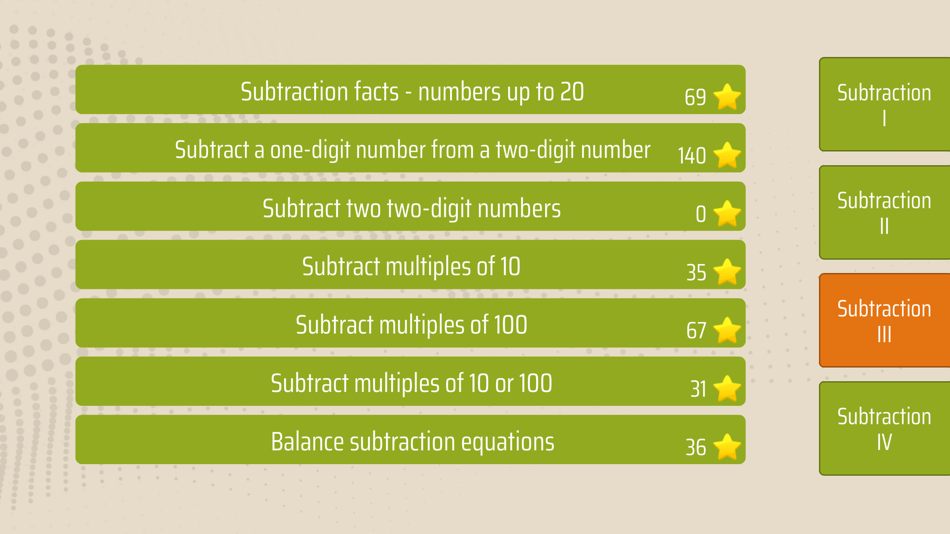 #1. Math Shot Subtraction (iOS) 由: Sergey Malugin