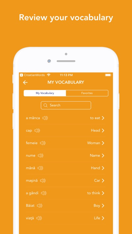 Tobo Learn Romanian Vocabulary screenshot-6