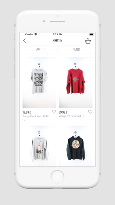Vintage & Rags Online Screenshot