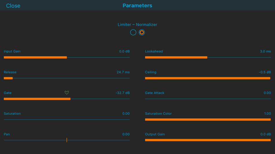 #3. Limiter - Audio Processor (iOS) 由: Amazing Noises