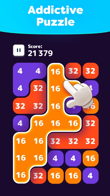 LAVA - 2048 Merge Number Block screenshot-4