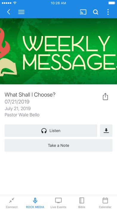 RCCG, HOTR iPhone screenshot 3 - Education app