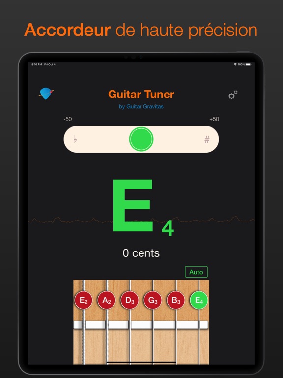 Screenshot #4 pour Accordeur de guitare Plus