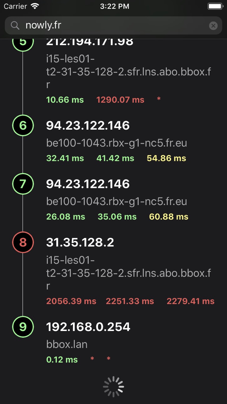 iPhone screenshot