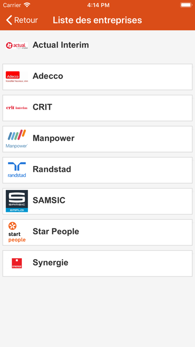 Screenshot #3 pour Outil Intérim