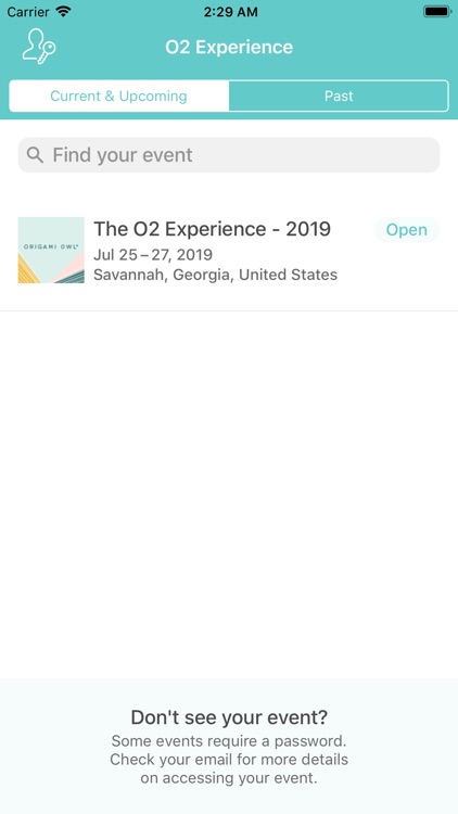 O2 Experience