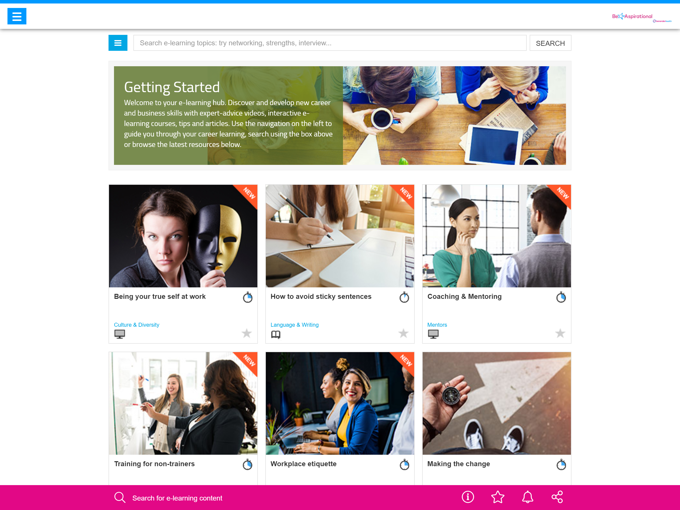 Be Aspirational Career Hub screenshot 4