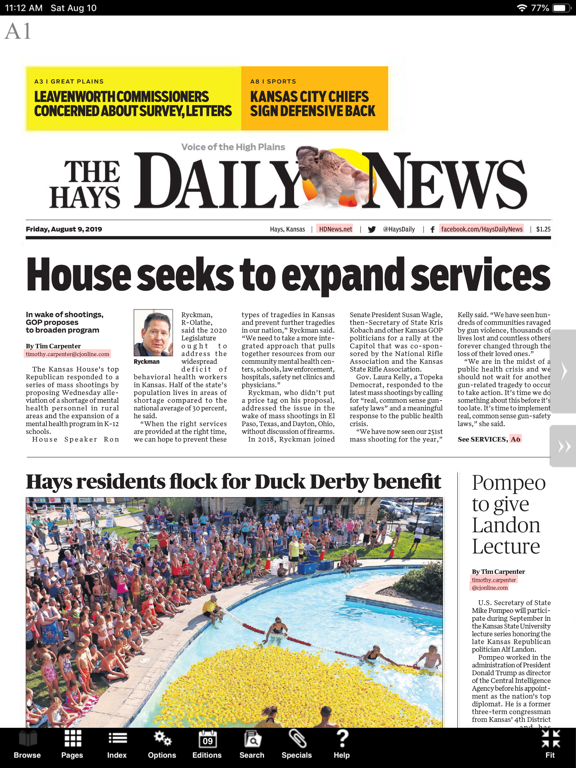 Screenshot #4 pour Hays Daily News eEdition