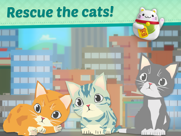 City Cat Rescue Match 3