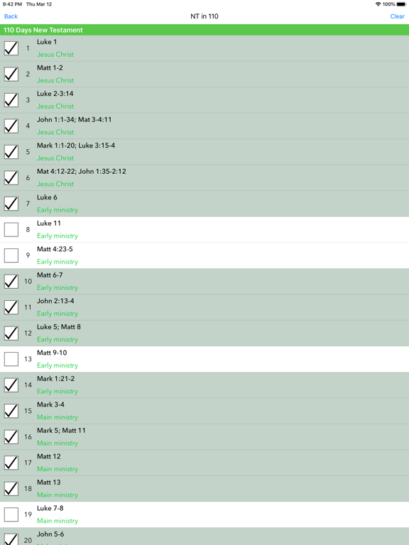 Read My Bible iPad screenshot 7 - Reference app