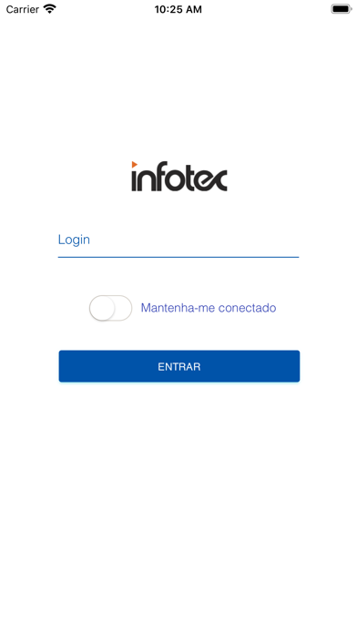 Infotec app screenshot