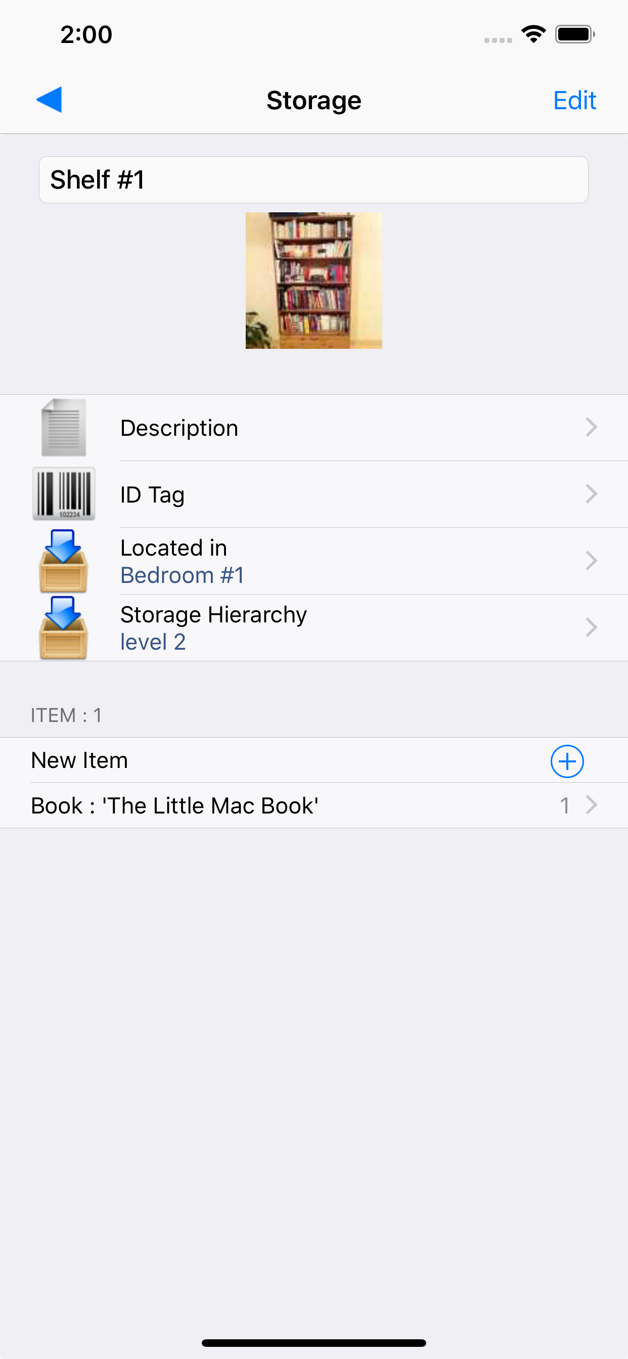 Items & Storage & Inventory