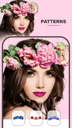 Flower Crown Image Editor screenshot 1