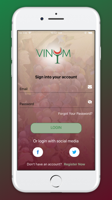 Screenshot #1 pour Vinum App