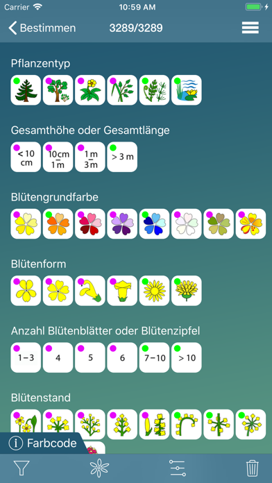 Flora Helvetica Pro deutsch Screenshot