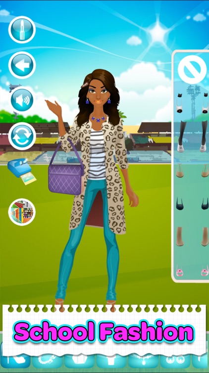 Back To School Makeup Games screenshot-7