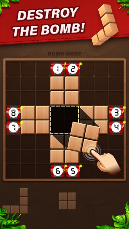 Fill Wooden Block Puzzle 8x8
