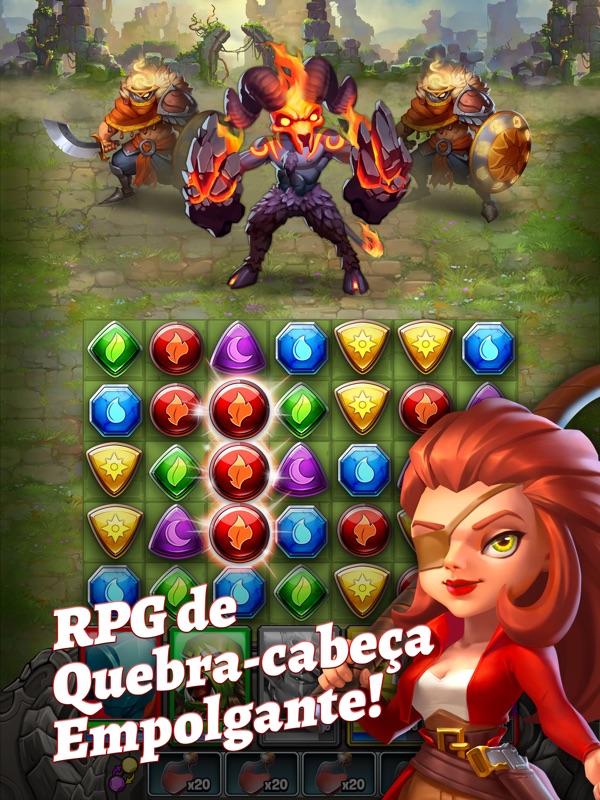 Legends & Dragons: Puzzle RPG screenshot 6