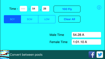 Swim Gender Converter Screenshot