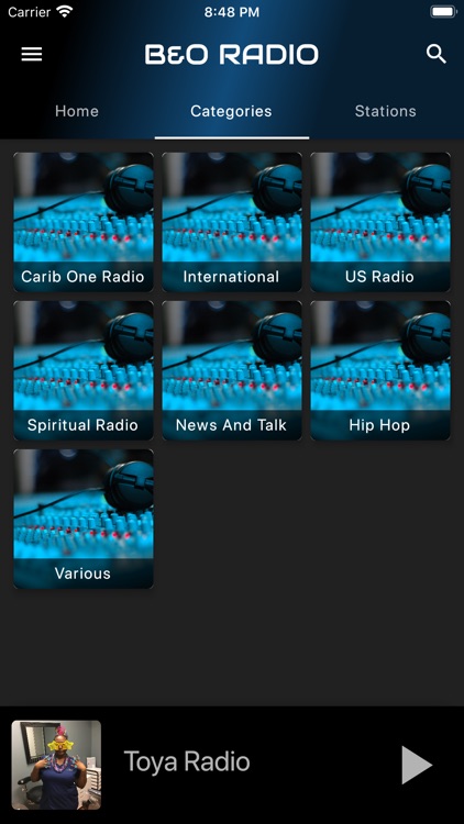 B and O Radio