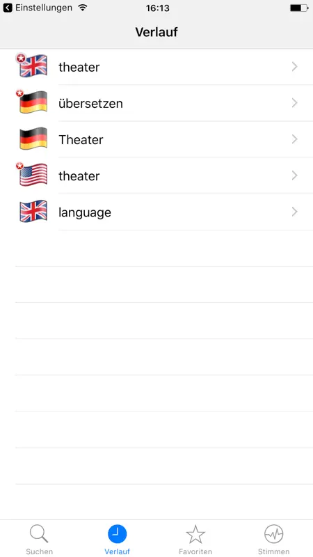 Englisch Wörterbuch NiftyWords screenshot 3 of 5