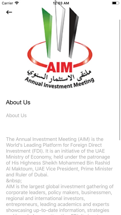 Annual Investment Meeting 2019