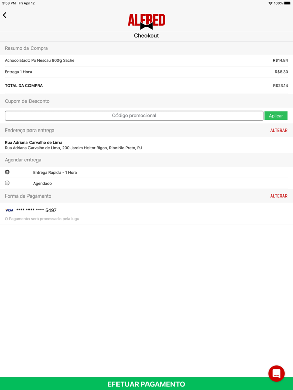 Screenshot #6 pour Alfred Delivery