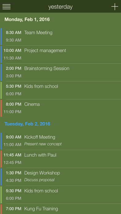 Appoint - smart calendar Screenshot