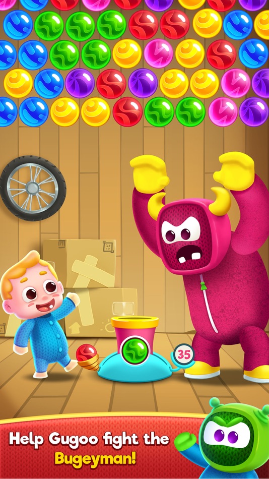 #2. Bubble Shooter Game : Toys Pop (iOS) 由: MadOverGames