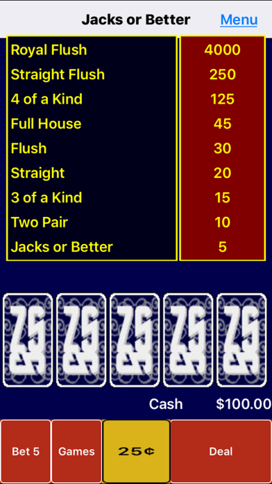 WinPoker Screenshot