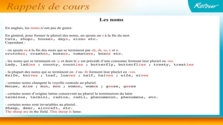 Le vocabulaire anglais 2 screenshot-6