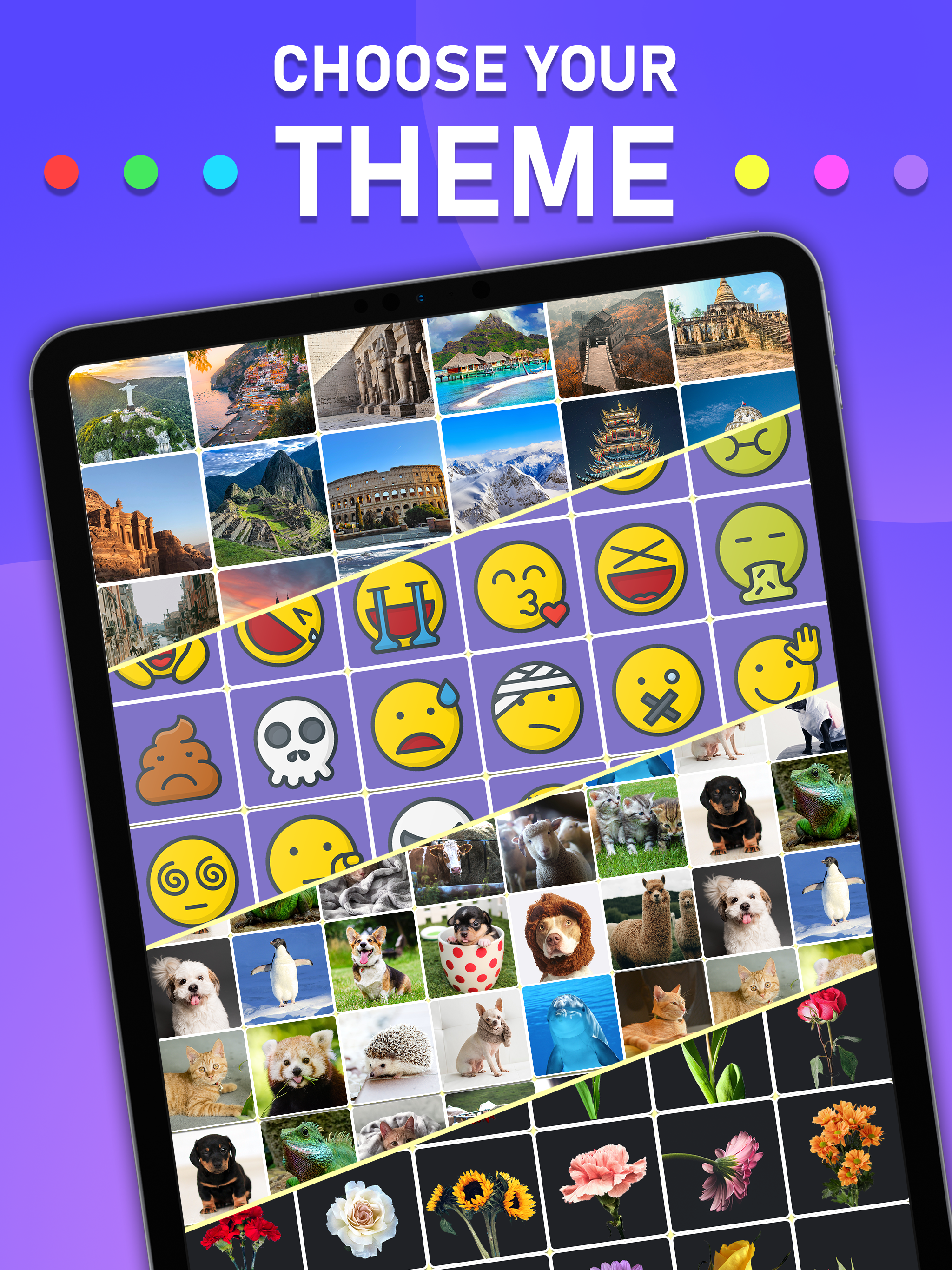 PairScapes: Match Brain Game
