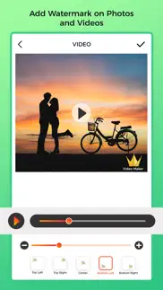 add watermark on photo - video iphone screenshot 3