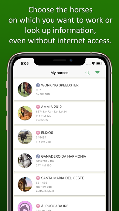 CRIO ONLINE - Horse Manager Screenshot