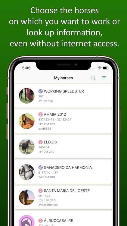 CRIO ONLINE - Horse Manager