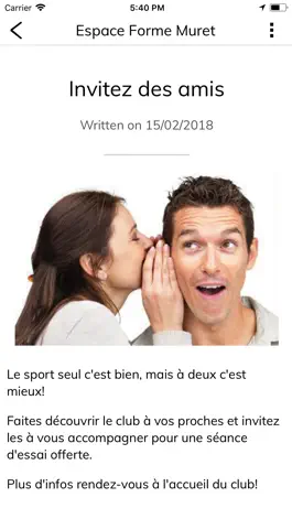 Game screenshot Espace Forme Muret hack