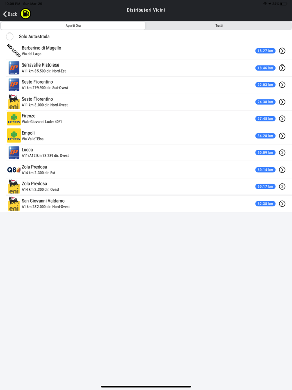 Screenshot #6 pour Cerca Distributori GPL