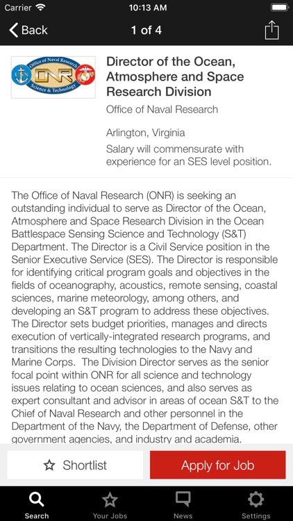 Science Jobs screenshot-3