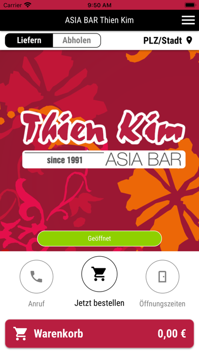 Screenshot #1 pour ASIA BAR Thien Kim