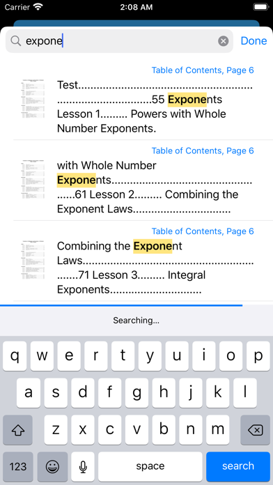 iWriteMath FPC 10 Workbook screenshot 2